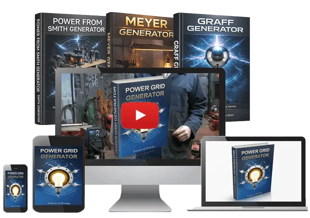 Power Grid Generator digital DIY backup power guide illustration